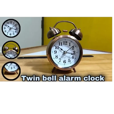 Twin bell alarm clock