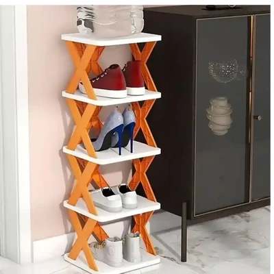 Multifunctional 5 layer shoe rack