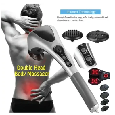 Double Head Massage With Heat Function